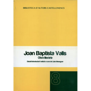 Obra literària Joan Baptista Valls